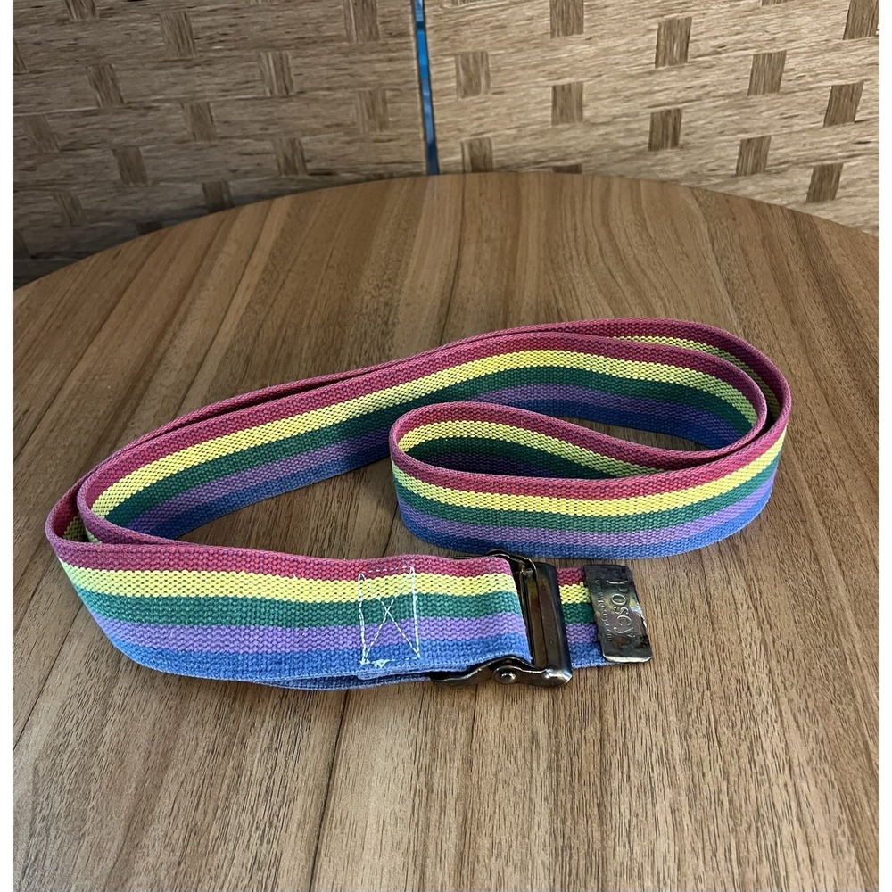 Posey Fiesta Rainbow‎ Gait Belt Unisex Fashion and/or Therapy Aid ~64"